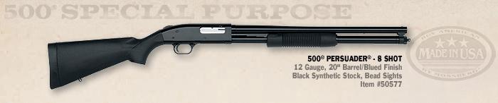 Mossberg 500 Persuader - 8 Shot  